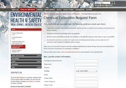 Chemical Collection Request Form